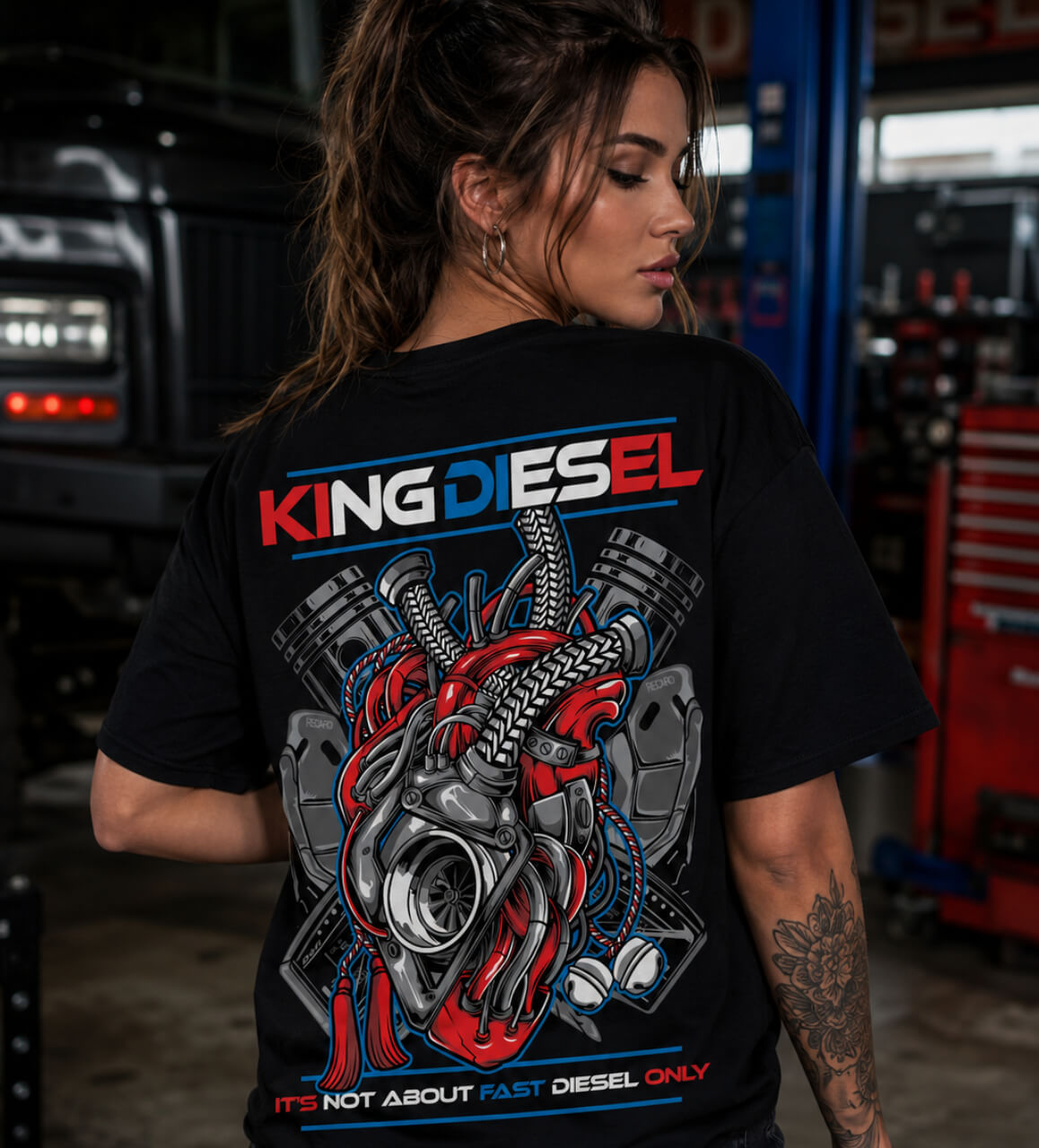 KD T-Shirt : It's Not About Fast Diesel Only Edition