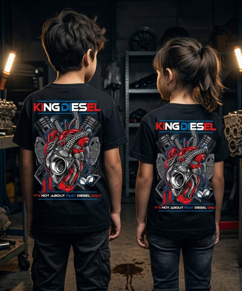 KD T-Shirt : It's Not About Fast Diesel Only Edition (Kids)