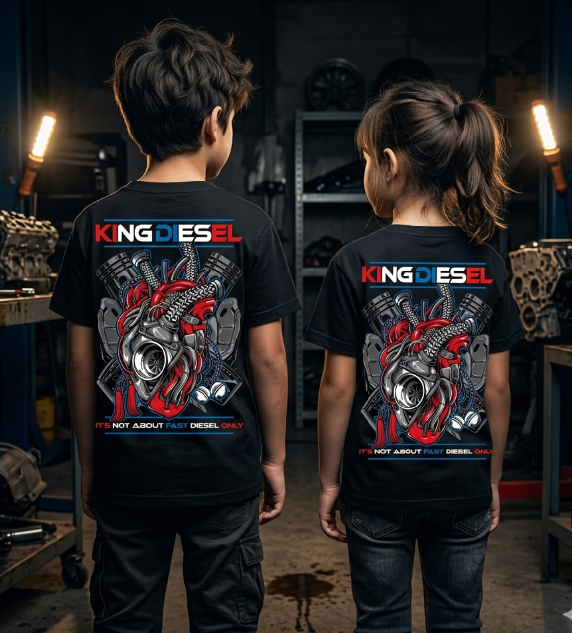 KD T-Shirt : It's Not About Fast Diesel Only Edition (Kids)