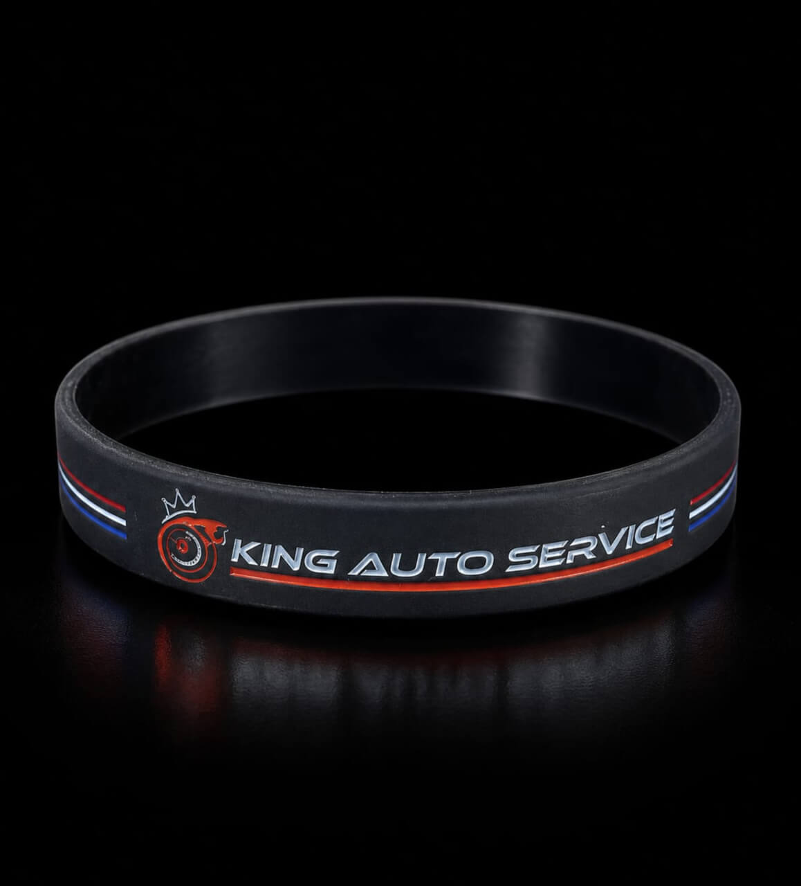 KD Silicone Wristband Black