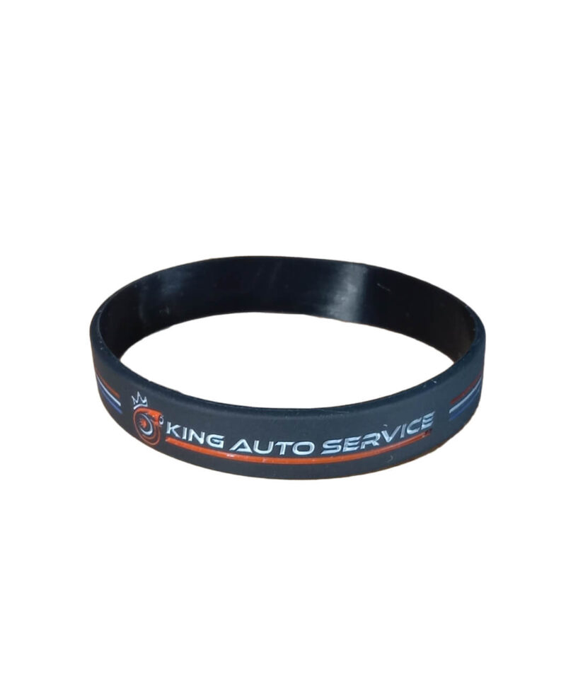 KD Silicone Wristband Black
