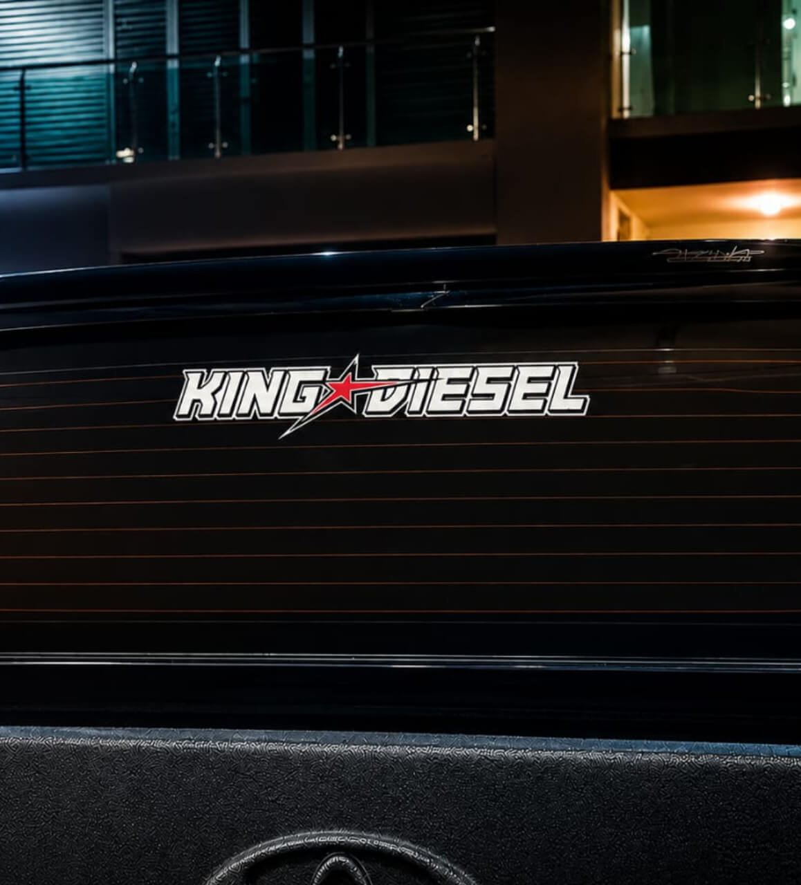KING DIESEL Premium Reflective Sticker