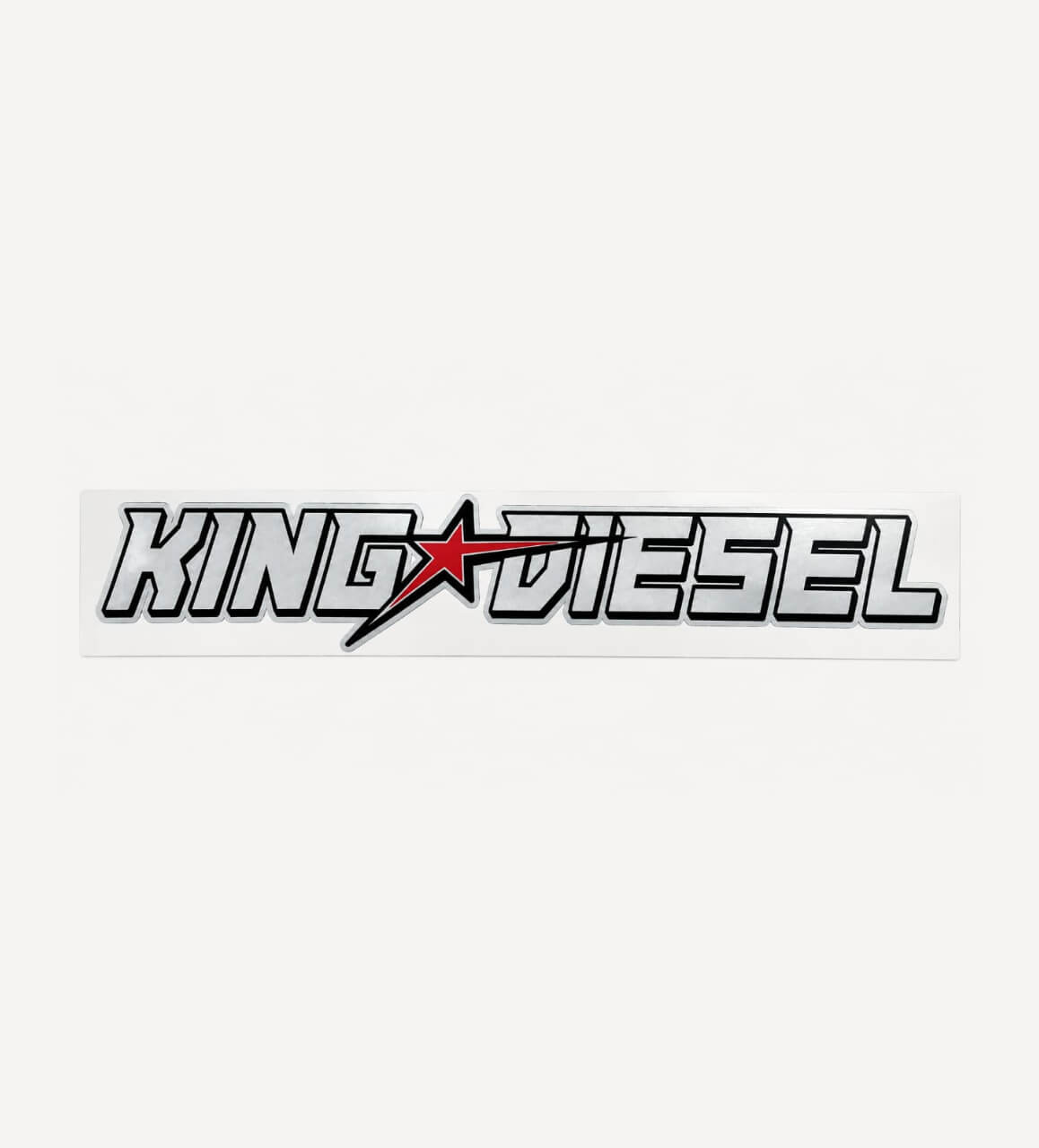 KING DIESEL Premium Reflective Sticker